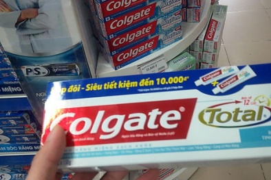 Nhiều sản phẩm Colgate total tại Việt Nam chứa triclosan có thể gây ung thư